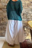 Conrad Grunge Loose Cotton Knit Lagoon